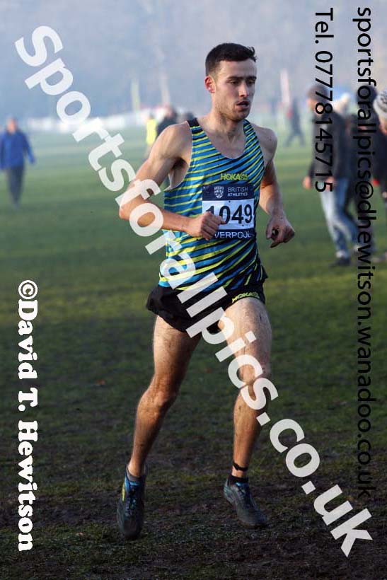Senior and under-23 men, European Cross Country Trials, Sefton Park, Liverpool. Photo: David T. Hewitson/Sports for All Pics